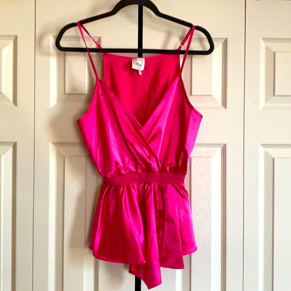 Satin top